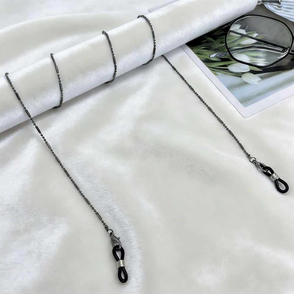Mask Chain Holder - Trendy Metal Glasses Chain Anti-loss Hanging
