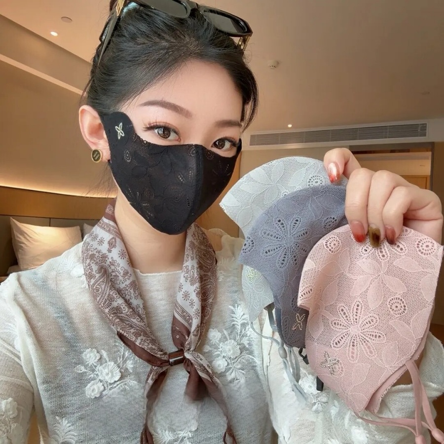 Lace eye protection mask - Wom - Cloth Face Mask Washable ulasan dan harga