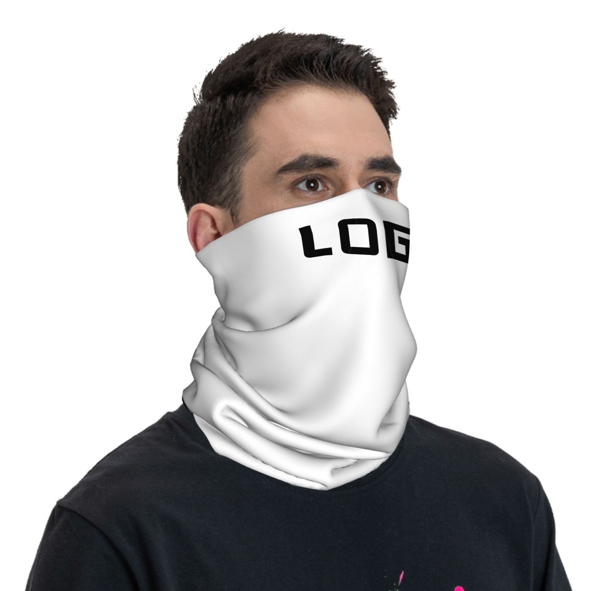 Custom Photo Logo Seamless Nec - Neck Gaiter Face Cover ulasan dan harga