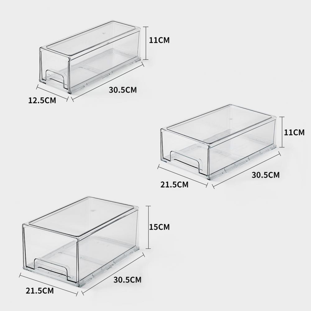 Cosmetic Storage Drawer Pet St - Face Mask Storage Box ulasan dan harga