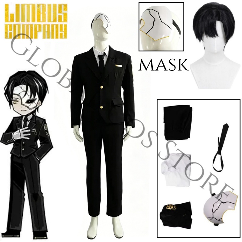 Game Character Rien Cosplay Co - Black Face Mask Pack ulasan dan harga