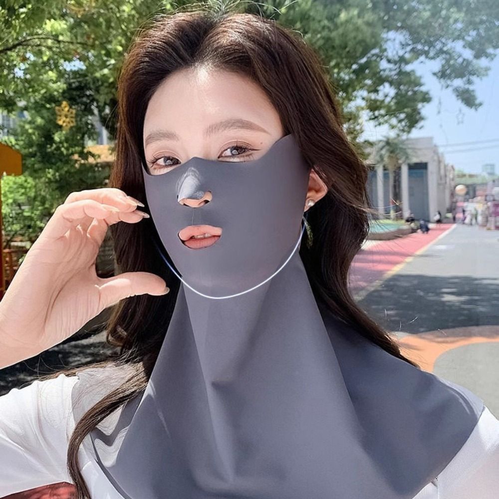 Breathable Sun Protection Mask - Sports Mask Breathable ulasan dan harga