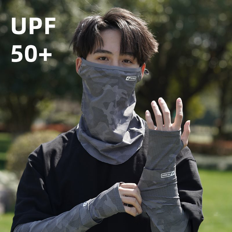 Neck Gaiter UV Protection Face - Sports Mask Breathable ulasan dan harga