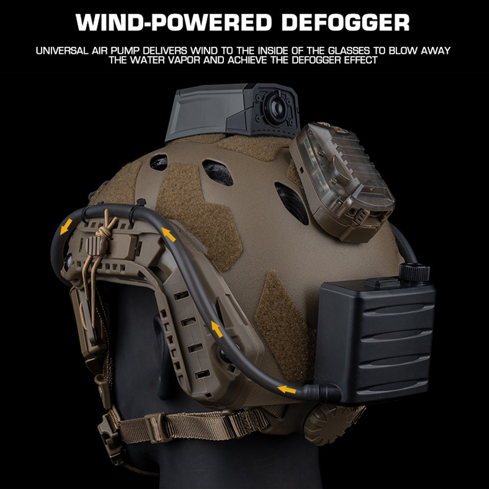 Tactical Goggles Defogger Defo - Anti Pollution Mask ulasan dan harga