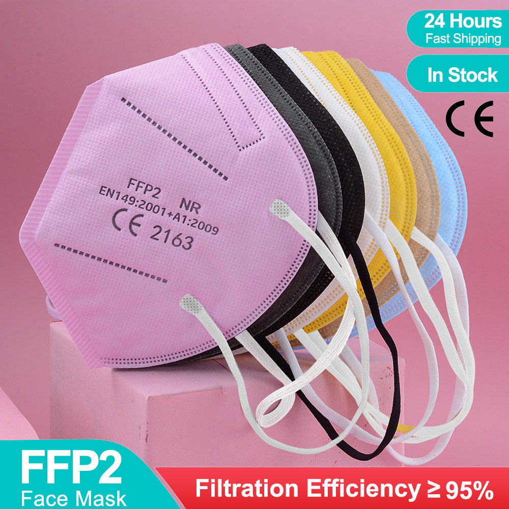 5Layer FFP2 Masks CE Approve K - Black Face Mask Pack ulasan dan harga