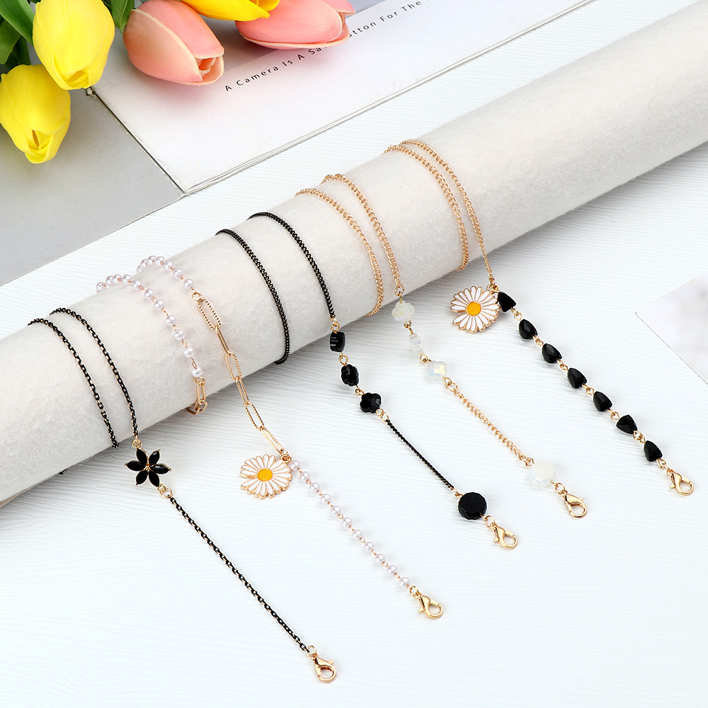 Fashion Women Anti-Lost Glasse - Mask Chain Holder ulasan dan harga