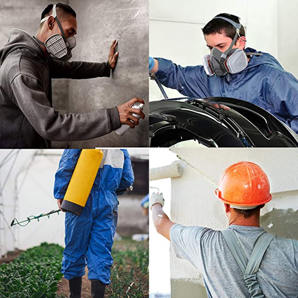 Face Dust Respirator Industria - Respirator Half Face ulasan dan harga