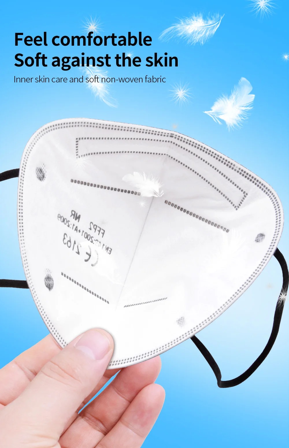 5Layer FFP2 Masks CE Approve K - Black Face Mask Pack ulasan dan harga