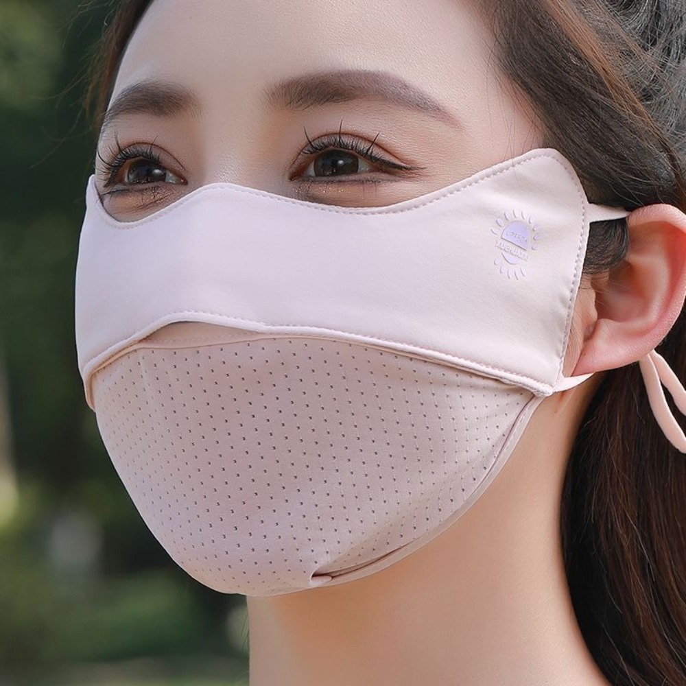 New Breathable Ice Silk Mask W - Cloth Face Mask Washable ulasan dan harga