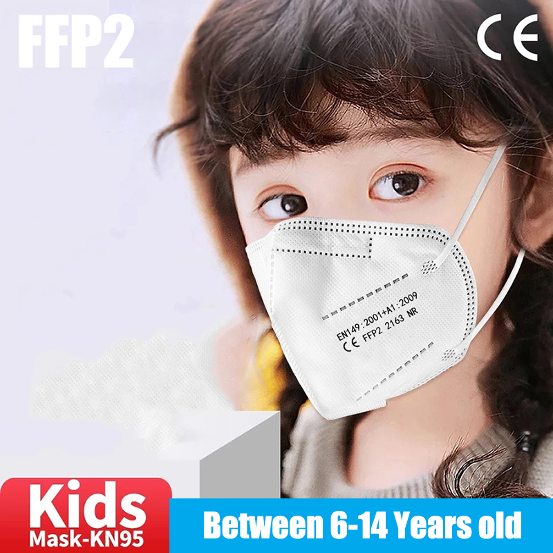 10-100pcs Child KN95 Mask Disp - Disposable Surgical Mask ulasan dan harga