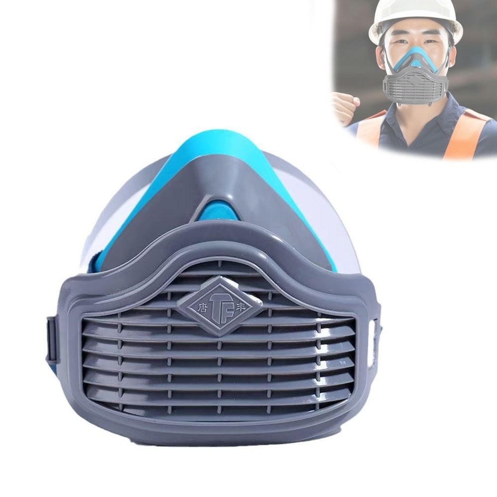Silicone Dustproof Half Mask R - Respirator Half Face ulasan dan harga