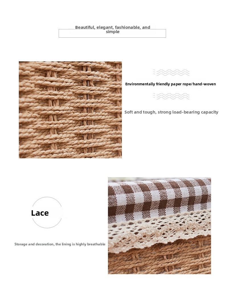 Japanese Rattan Woven Storage  - Face Mask Storage Box ulasan dan harga