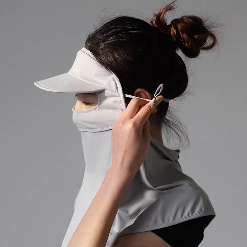 UV Sun Protection Ice Silk Set - Sports Mask Breathable ulasan dan harga