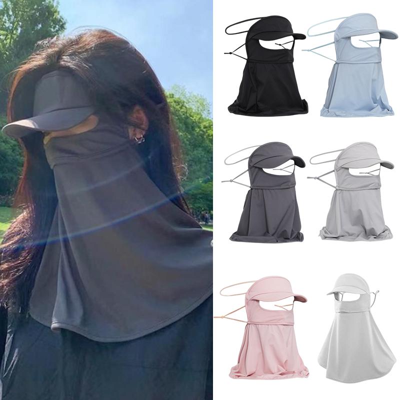 UV Sun Protection Ice Silk Set - Sports Mask Breathable ulasan dan harga