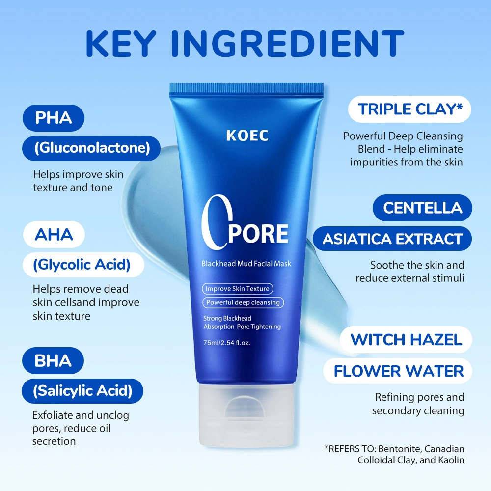 75ml KOEC Zero Pore Blackhead  - Dust Mask Construction ulasan dan harga