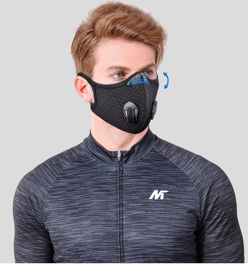 Cycling Mask Sport Washable Re - Anti Pollution Mask ulasan dan harga