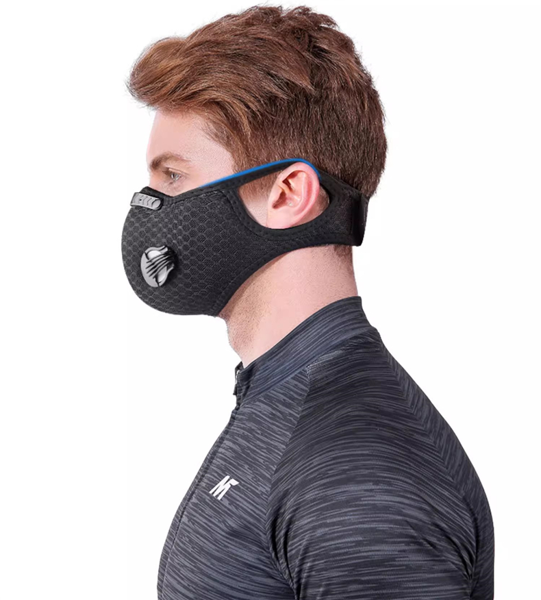 Cycling Mask Sport Washable Re - Anti Pollution Mask ulasan dan harga