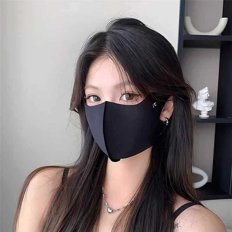 1PC Summer Sunscreen Face Mask - Cloth Face Mask Washable ulasan dan harga