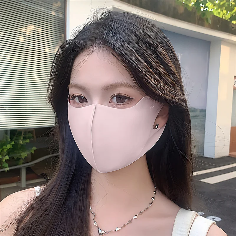 1PC Summer Sunscreen Face Mask - Cloth Face Mask Washable ulasan dan harga