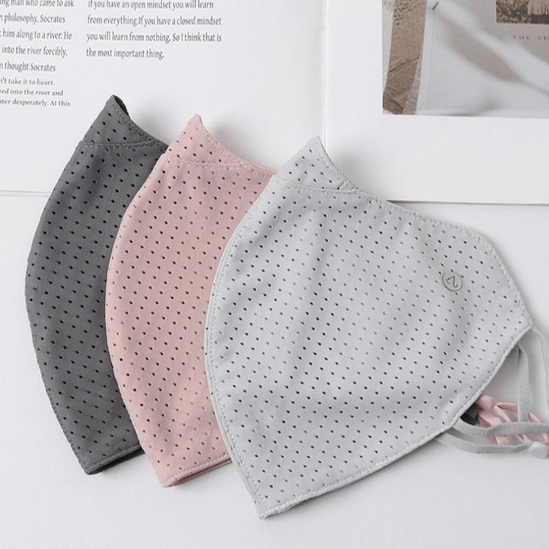 UV Protection Ice Silk Mask Br - Sports Mask Breathable ulasan dan harga