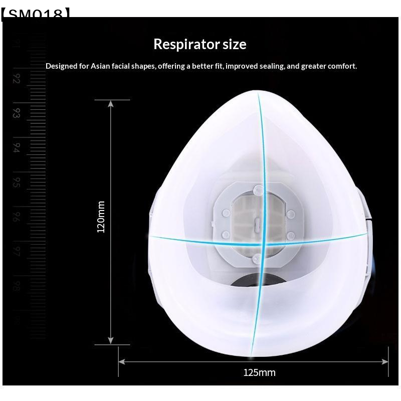 Replaceable Industrial Dust Ma - Dust Mask Construction ulasan dan harga