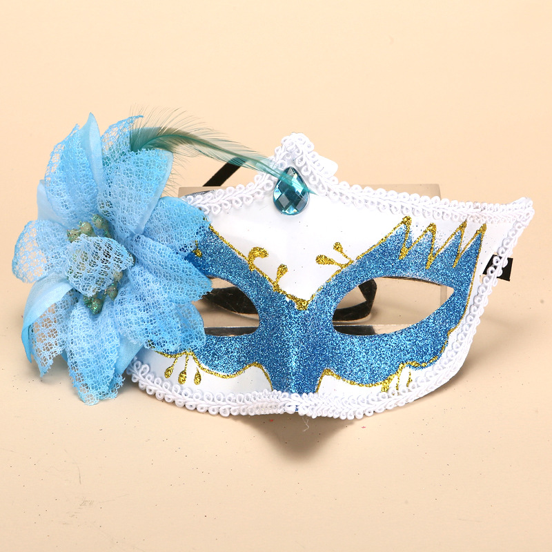 Plastic Masquerade Mask Fashio - Respirator Half Face ulasan dan harga