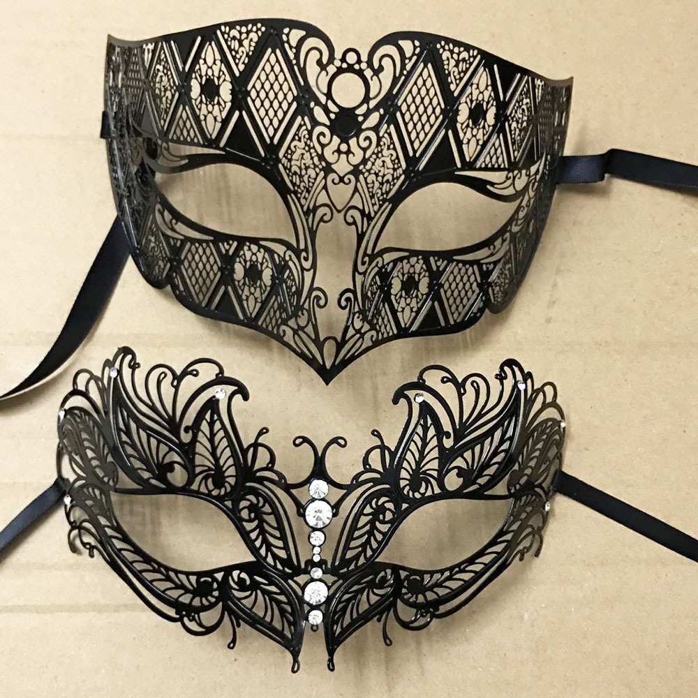 Luxury Silver Men Women Lovers - Black Face Mask Pack ulasan dan harga
