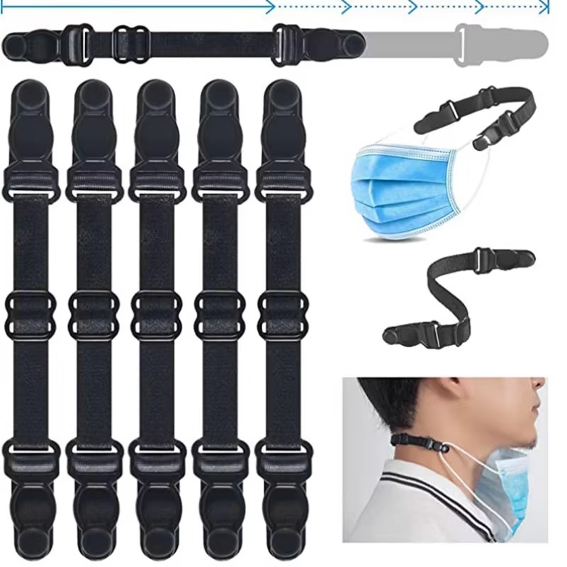 5PCS Adjustable Face Mask Exte - Mask Ear Saver Strap ulasan dan harga