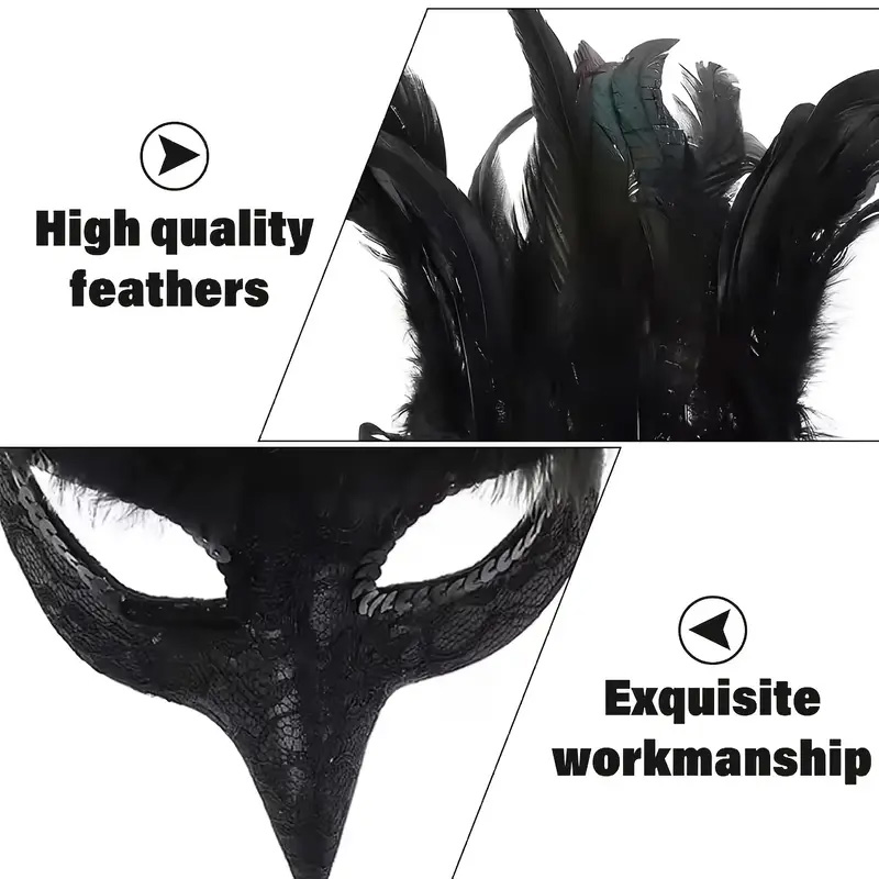 Black Feather Raven Half Face  - Respirator Half Face ulasan dan harga