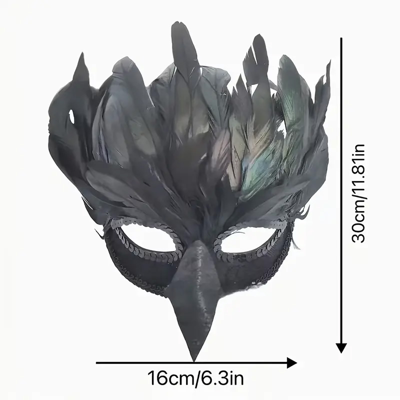 Black Feather Raven Half Face  - Respirator Half Face ulasan dan harga
