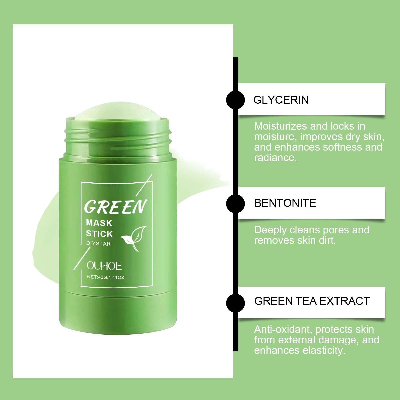 Alaska Volcano & Green Tea Dee - Dust Mask Construction ulasan dan harga