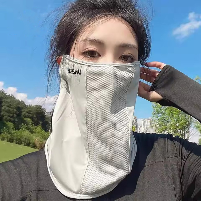 1pcs Sun Protection Mask Mesh  - Sports Mask Breathable ulasan dan harga