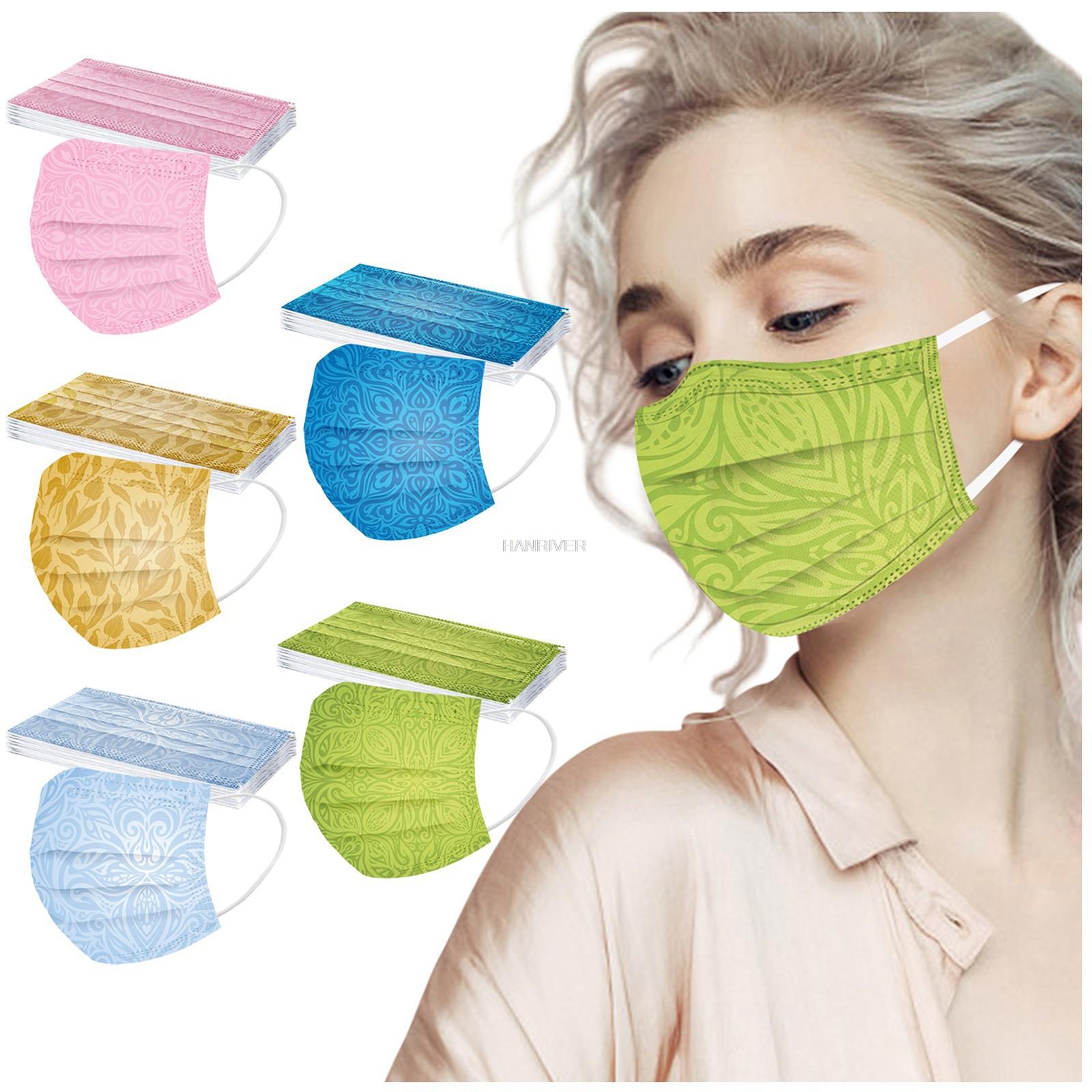 50pcs pack of three layers of  - Disposable Surgical Mask ulasan dan harga