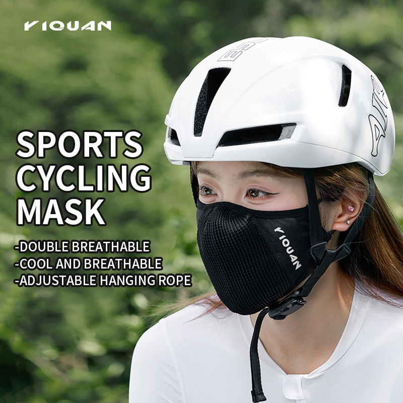YIQUAN Sports Cycling Mask - D - Anti Pollution Mask ulasan dan harga