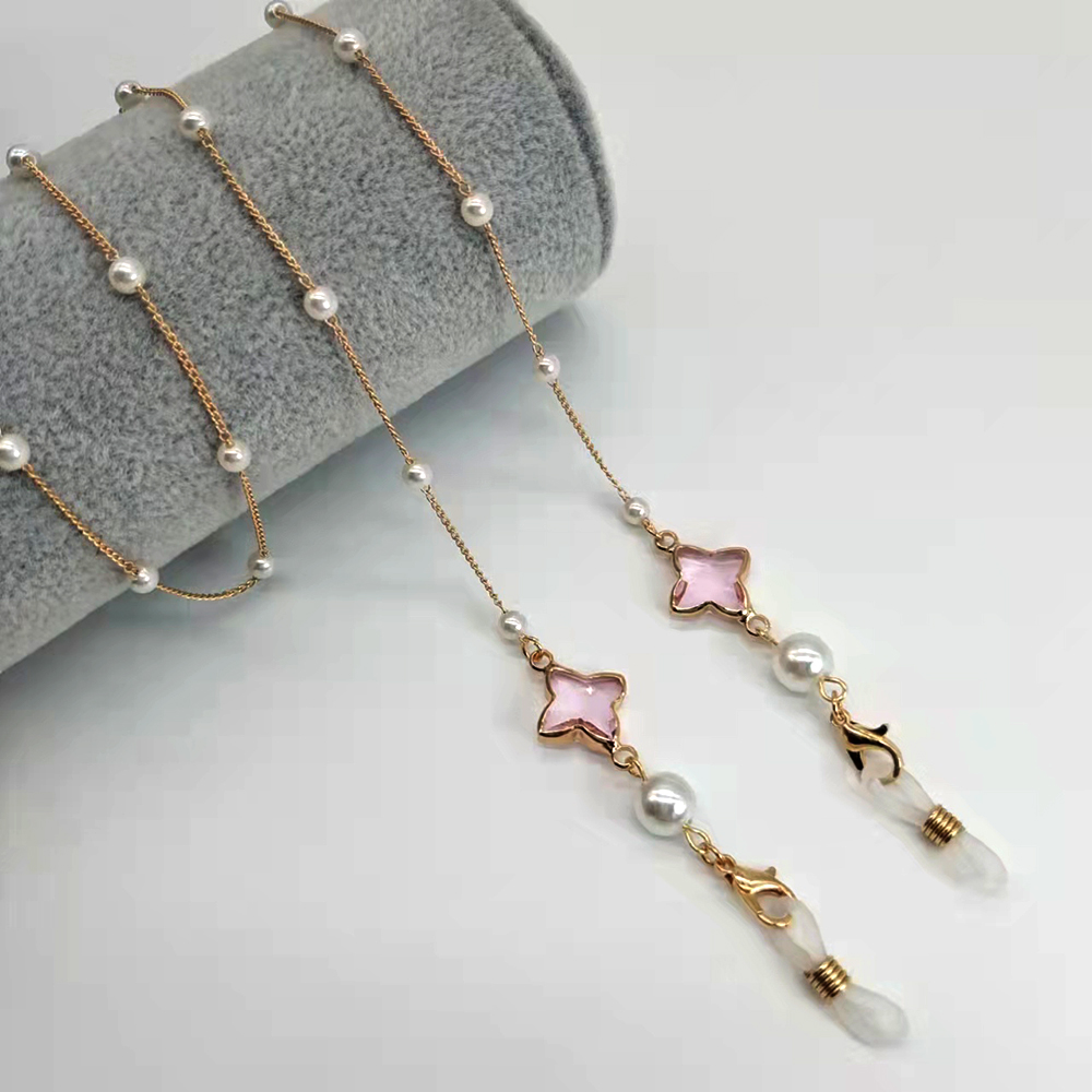 Women Eyeglass Chain Plastic B - Mask Chain Holder ulasan dan harga