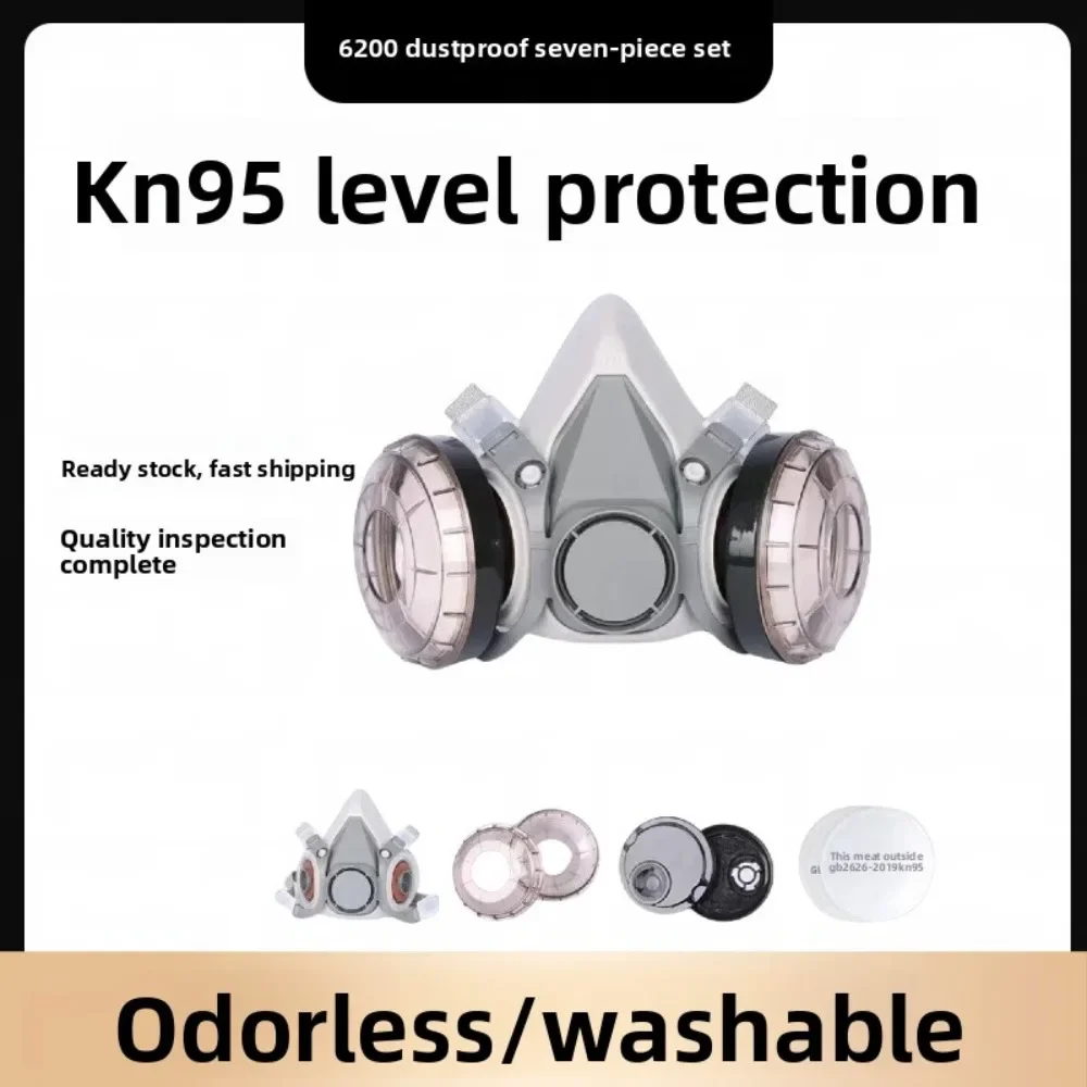6200 Half Face Respirator Reus - Respirator Half Face ulasan dan harga