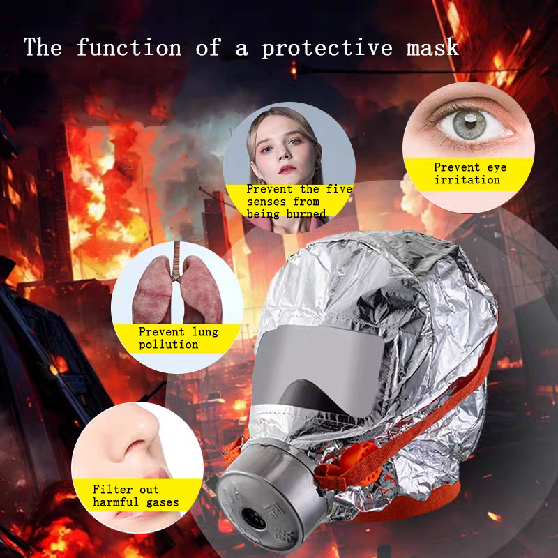 Fire Safety Breathing Fire Bre - Kn95 Respirator Mask ulasan dan harga