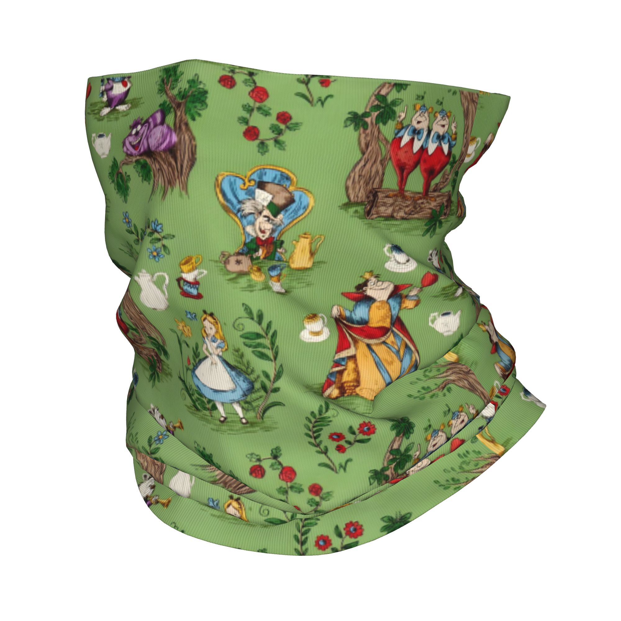 Custom A-Alice in W-Wonderland - Neck Gaiter Face Cover ulasan dan harga