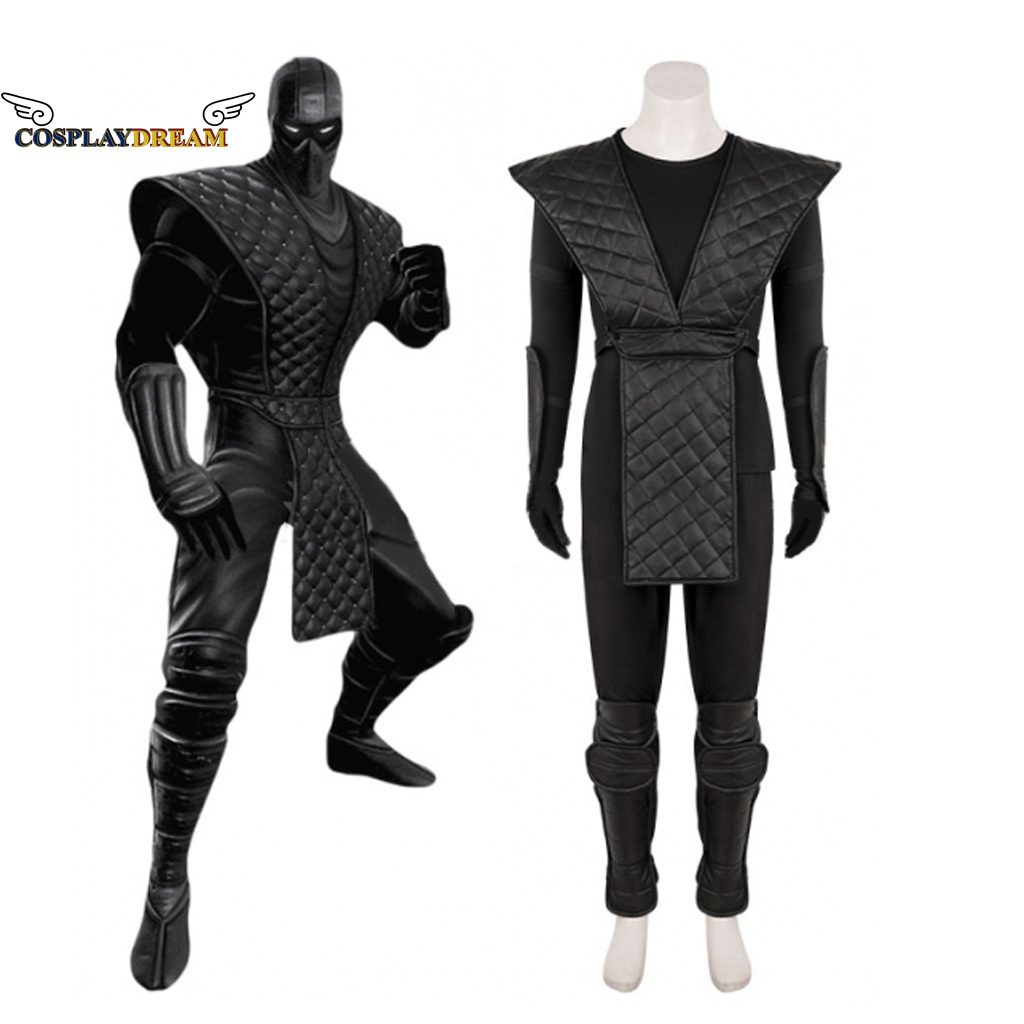 Mortal Kombat Noob Saibot Cosp - Black Face Mask Pack ulasan dan harga