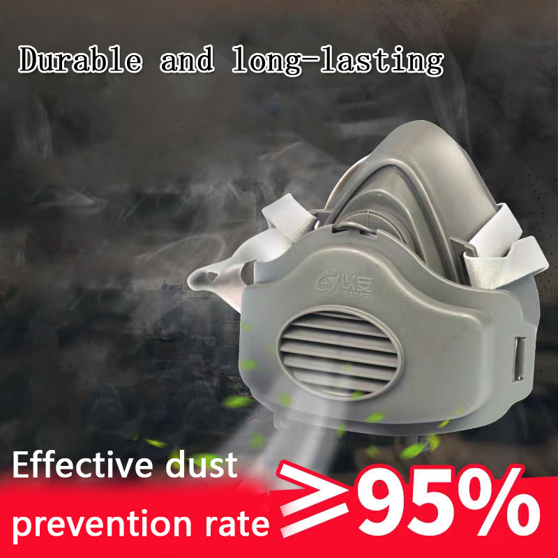 House Clean Work Safety Rubber - Kn95 Respirator Mask ulasan dan harga