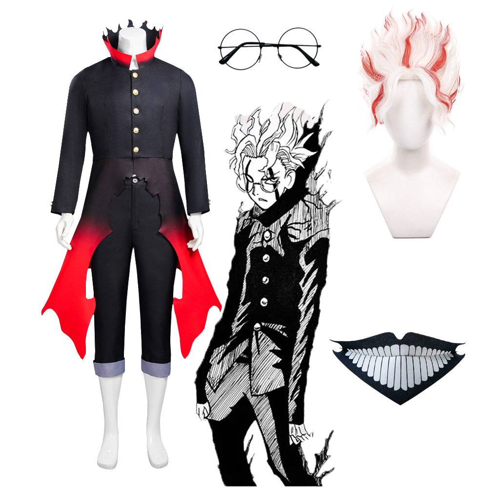 Anime Dandadan Okarun Cosplay  - Black Face Mask Pack ulasan dan harga