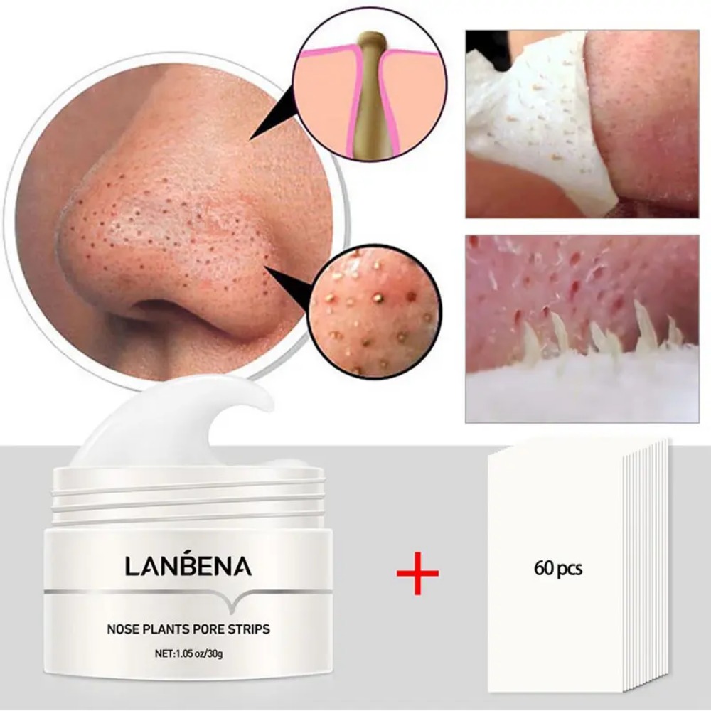 Nose Blackhead Remover Cream P - Black Face Mask Pack ulasan dan harga