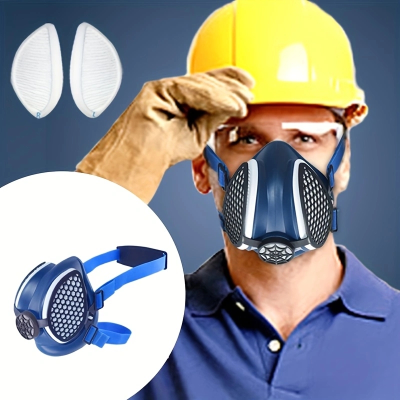Silicone Half Mask Respirator  - Kn95 Respirator Mask ulasan dan harga
