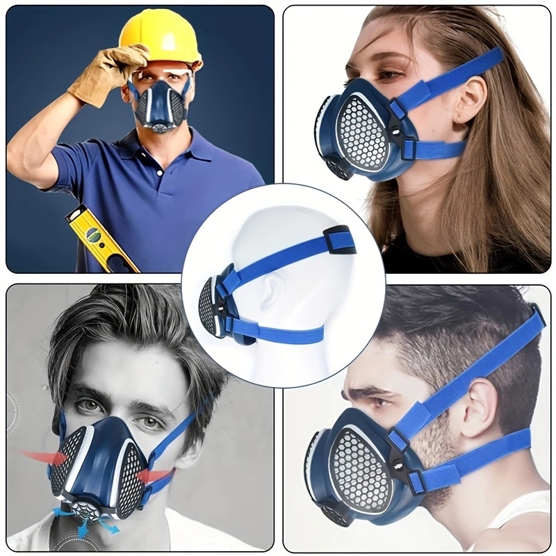 Silicone Half Mask Respirator  - Kn95 Respirator Mask ulasan dan harga
