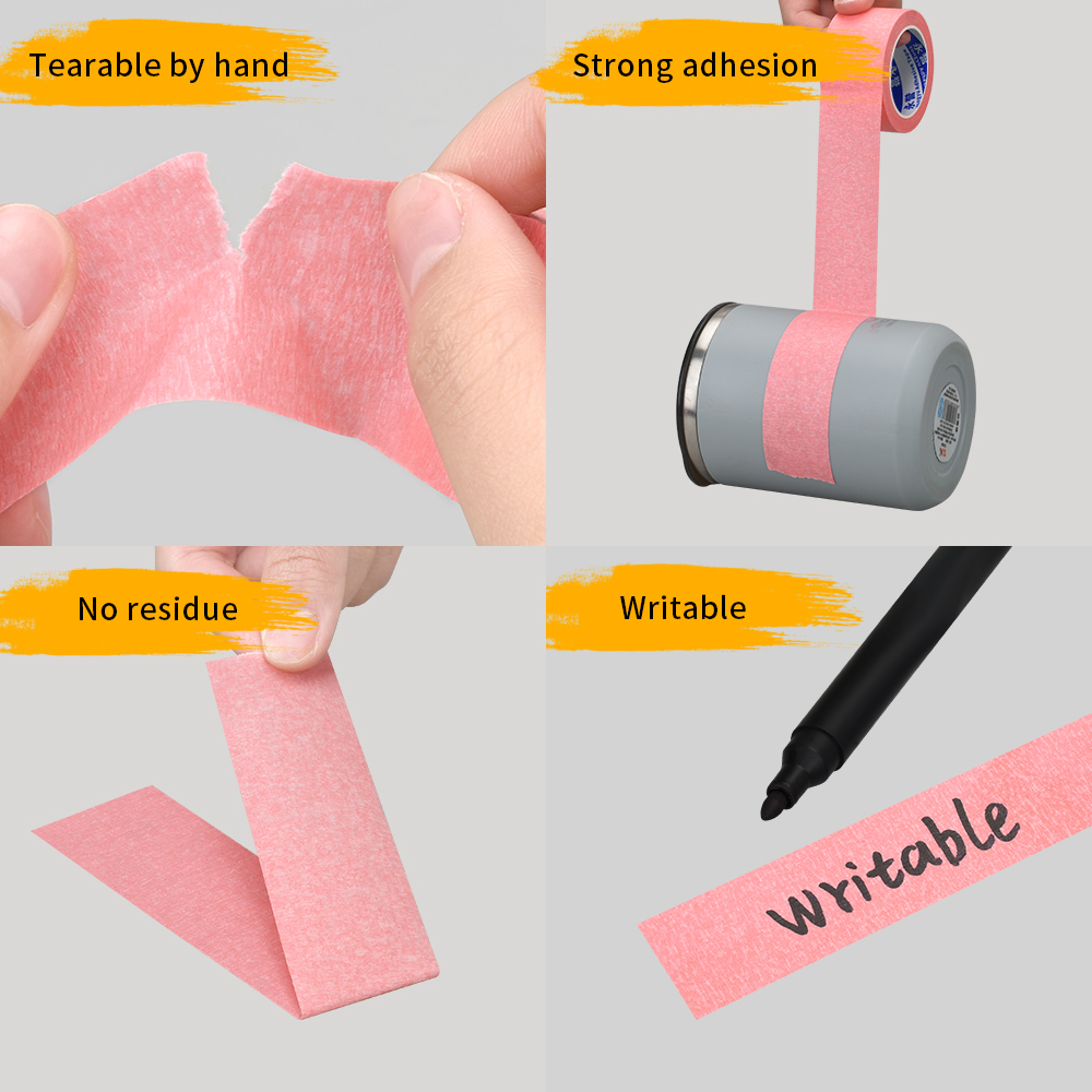 10m Pink Painters Tape 20m  Pa - Black Face Mask Pack ulasan dan harga