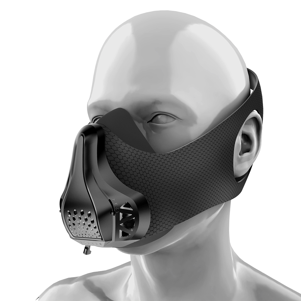 Workout Running Gym Mask Adjus - Anti Pollution Mask ulasan dan harga