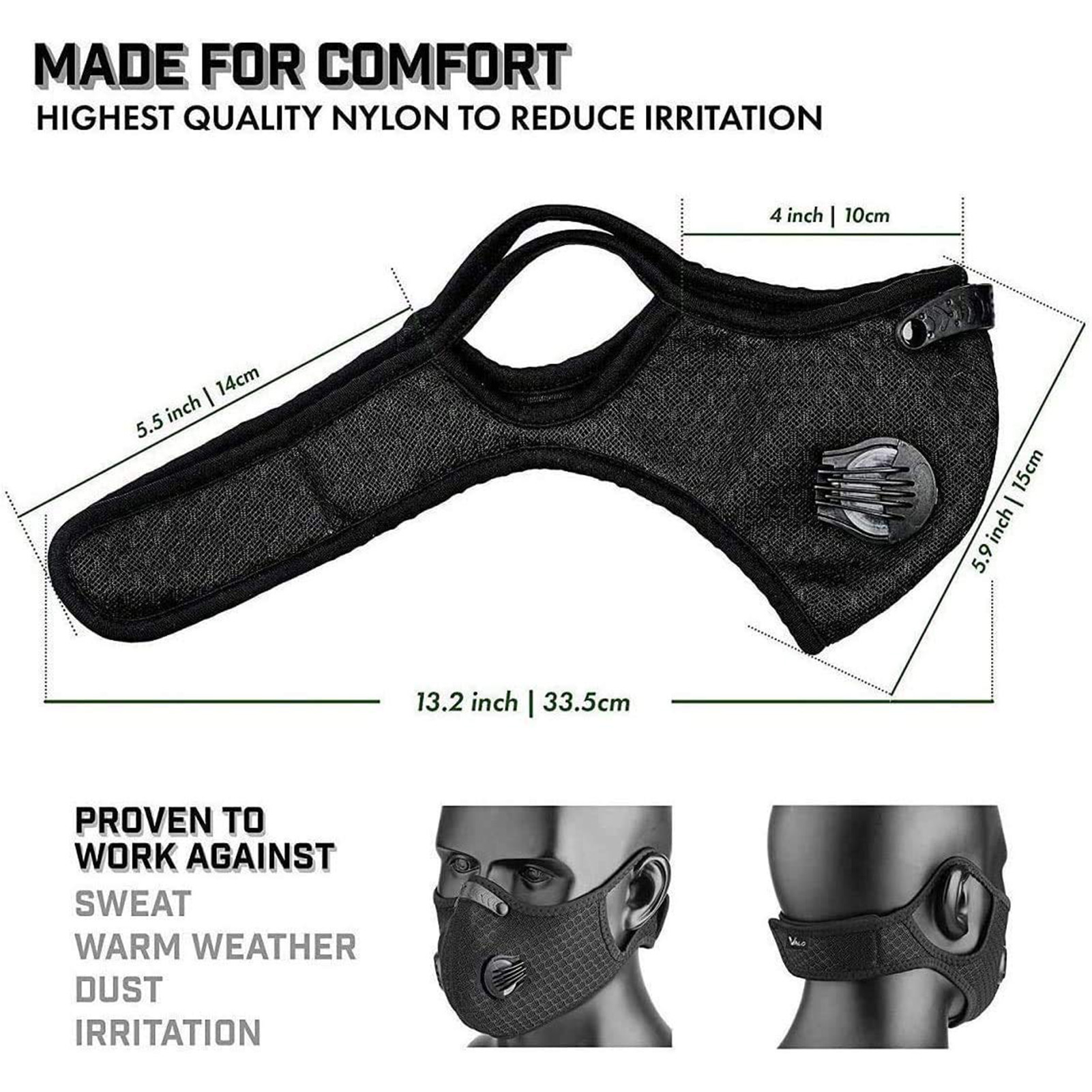 Unisex Windproof Riding Mask A - Anti Pollution Mask ulasan dan harga