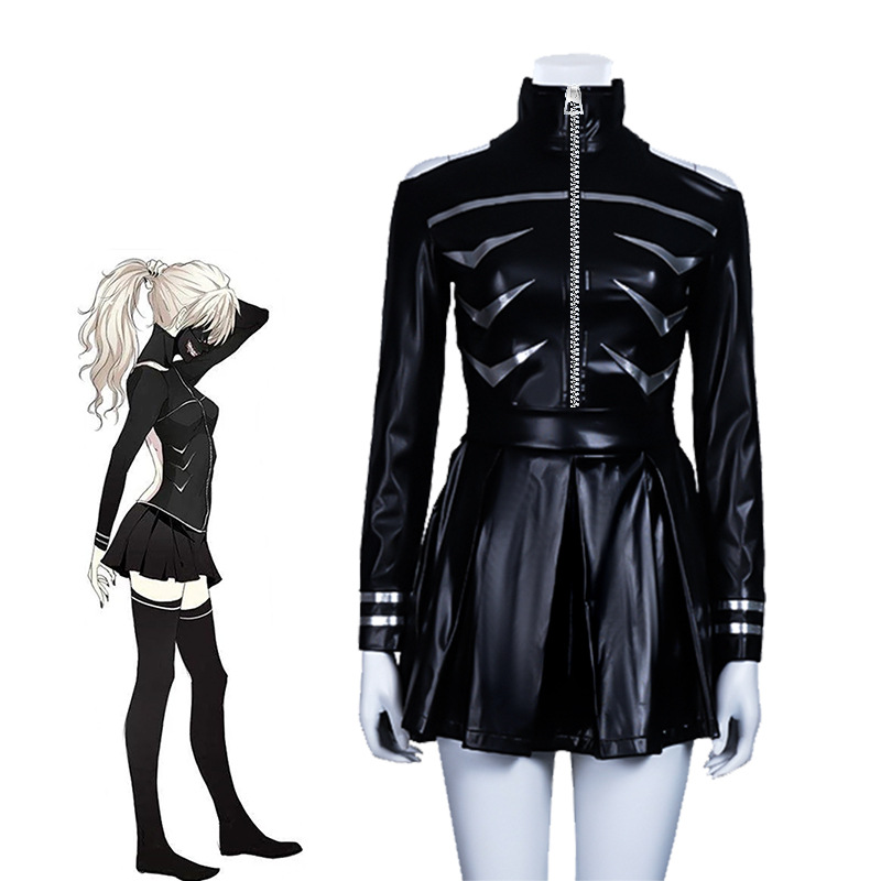 Tokyo Ghoul Ken Kaneki Cosplay - Black Face Mask Pack ulasan dan harga