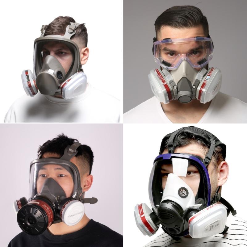 1 Set Half Face Dust Mask New  - Respirator Half Face ulasan dan harga
