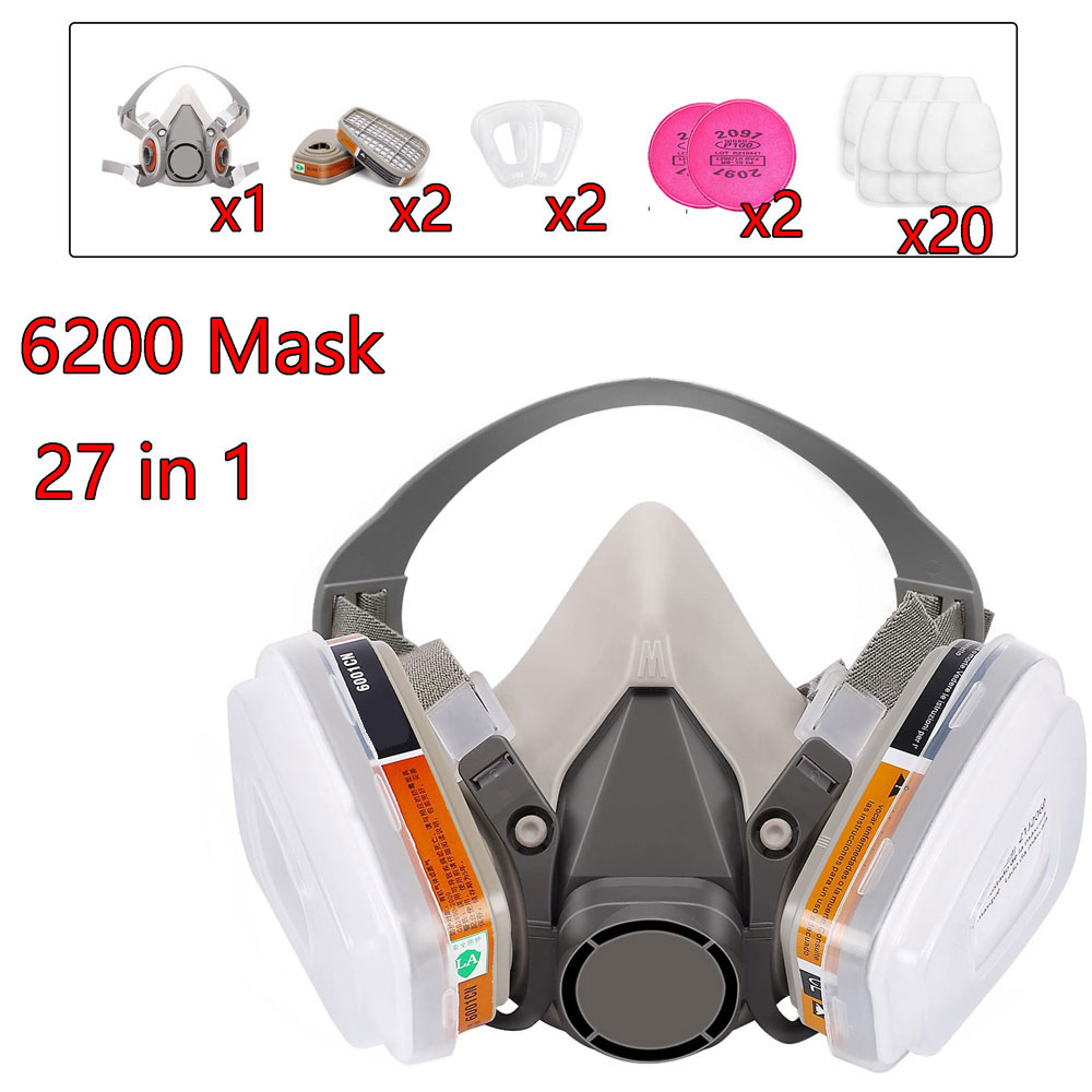Gas Mask 6200 Set Vehicle Pain - Face Mask Storage Box ulasan dan harga